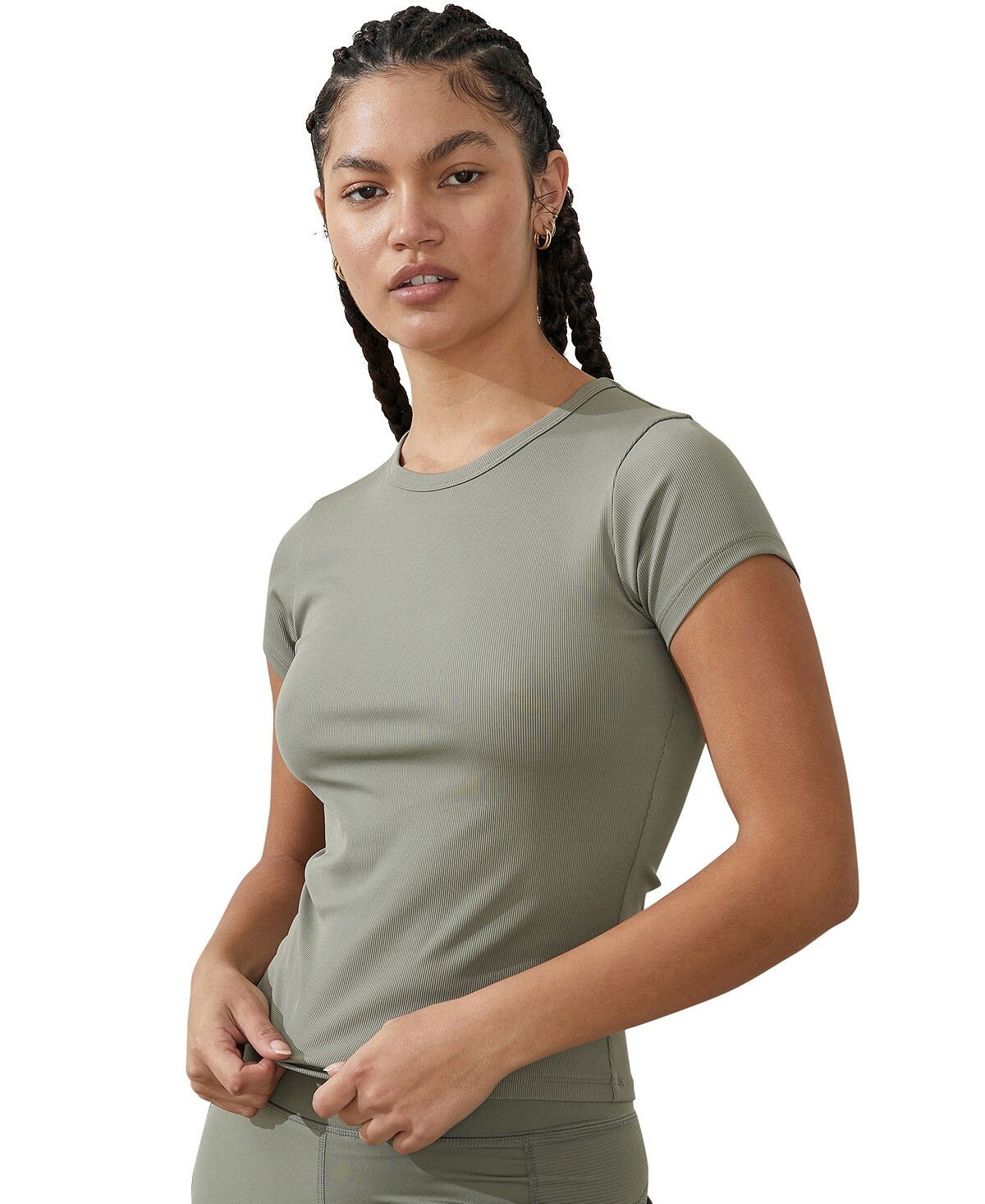 

Женская футболка Active Rib Gym COTTON ON