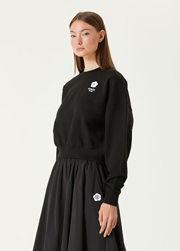 

Укороченная толстовка Boke Flower 2 0 Kenzo, черный