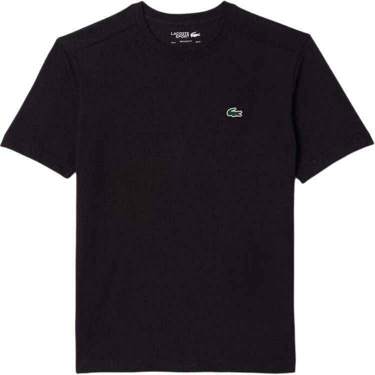 

Футболка мужская черная Lacoste, черный