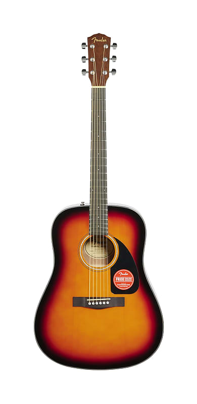 Акустическая гитара Fender CD-60 V3 Dreadnought Acoustic Guitar