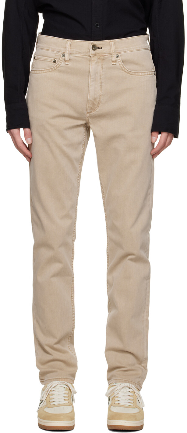 

Бежевые джинсы Fit 2 rag & bone