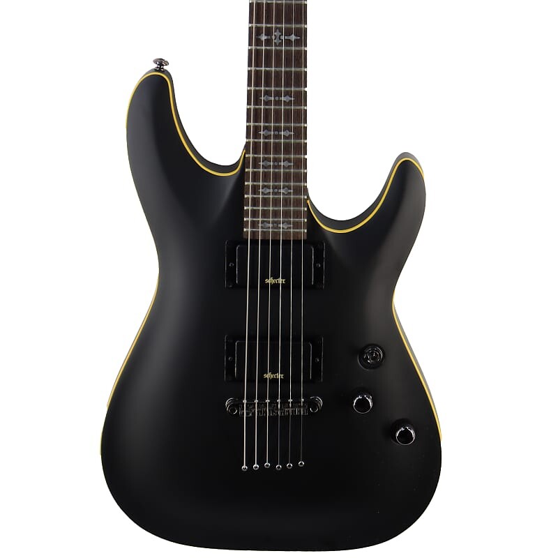 

Электрогитара Schecter Demon-6 in Aged Black Satin
