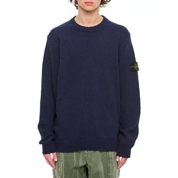 

Свитер crewneck sweater Stone Island, синий