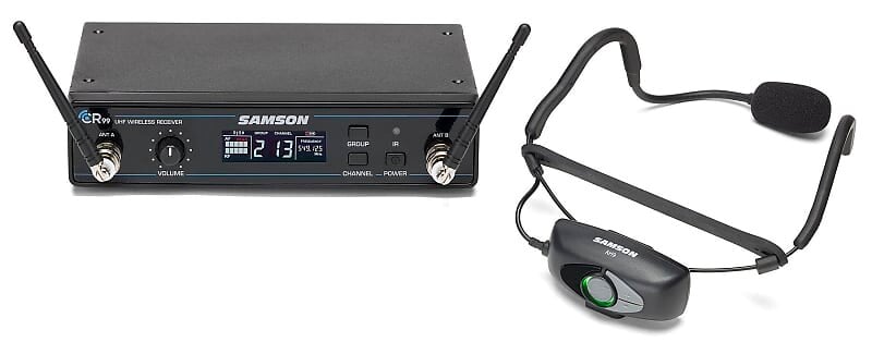 

Микрофон Samson AirLine 99 AH9 Wireless Fitness Headset Microphone System (D Band)