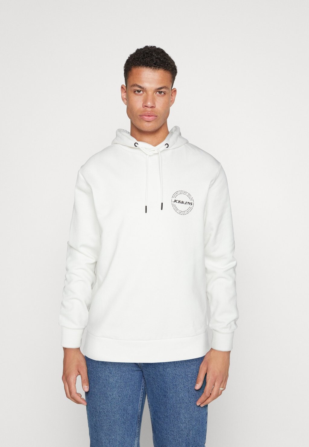 

Толстовка Jack & Jones Jjjake Hood, облачный танцор, Белый