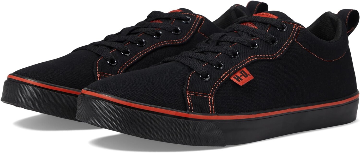 Кроссовки Torland Harley-Davidson, черный кроссовки harley davidson rosemont vulcanized sneaker черный