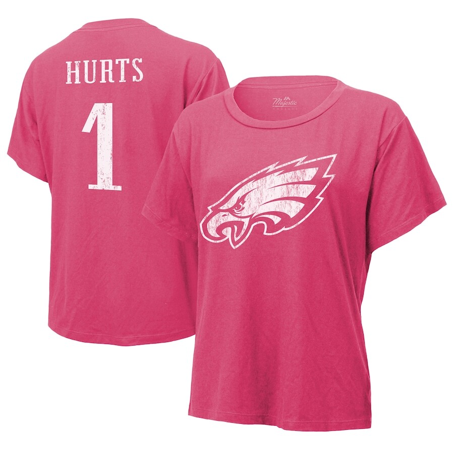

Футболка с коротким рукавом Majestic Threads Philadelphia Eagles, розовый