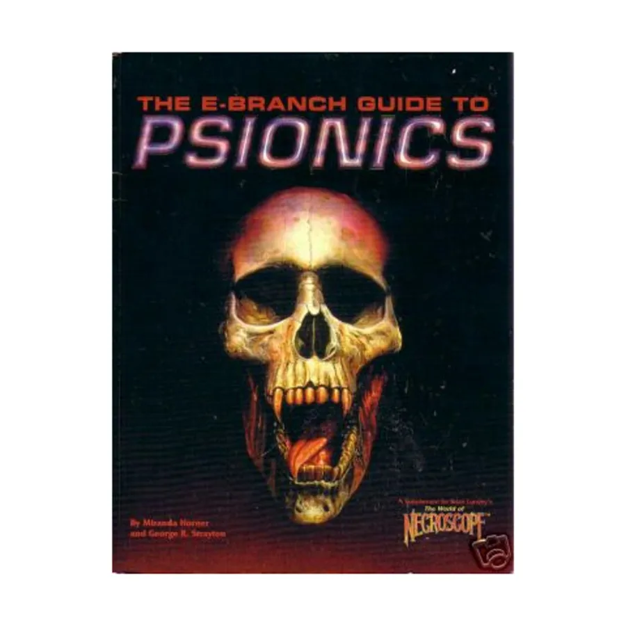 

E-Branch Guide to Psionics, Necroscope, мягкая обложка