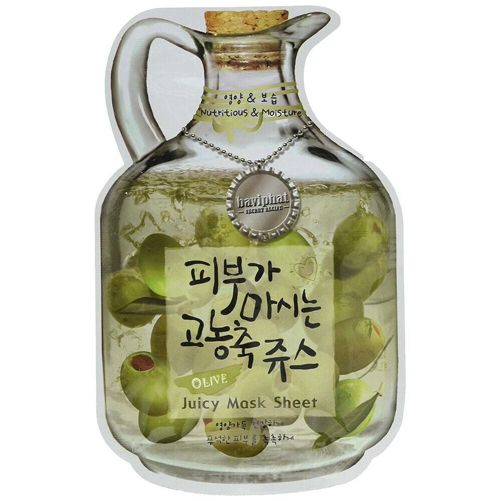 

Маска для лица Mascarilla facial olive juicy Sugu beauty, 1 шт