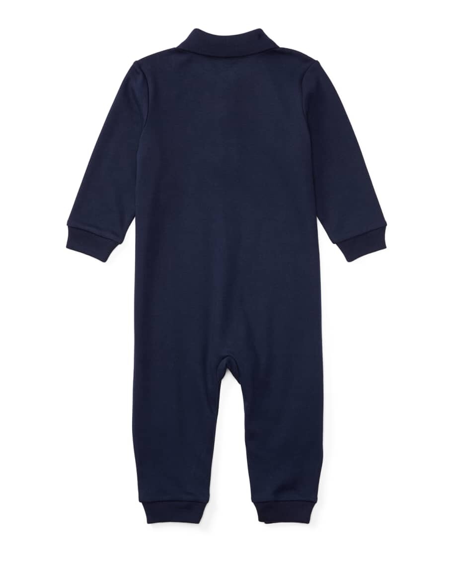 

Комбинезон поло с вышивкой логотипа, размер 3–12 м Ralph Lauren Childrenswear