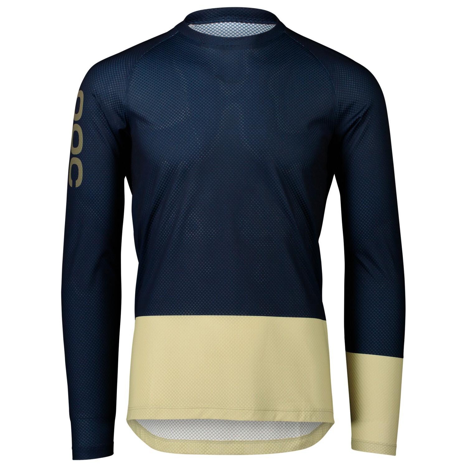 Велосипедный трикотаж Poc MTB Pure L/S Jersey, цвет Turmaline Navy/Prehnite Green