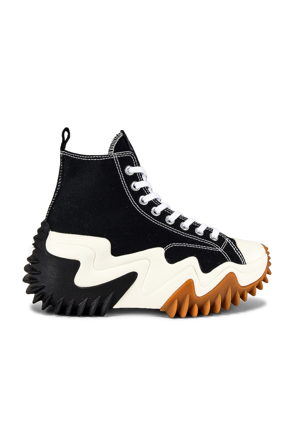 

Кроссовки Converse Run Star Motion Canvas Platforms, цвет Black, White, & Gum Honey