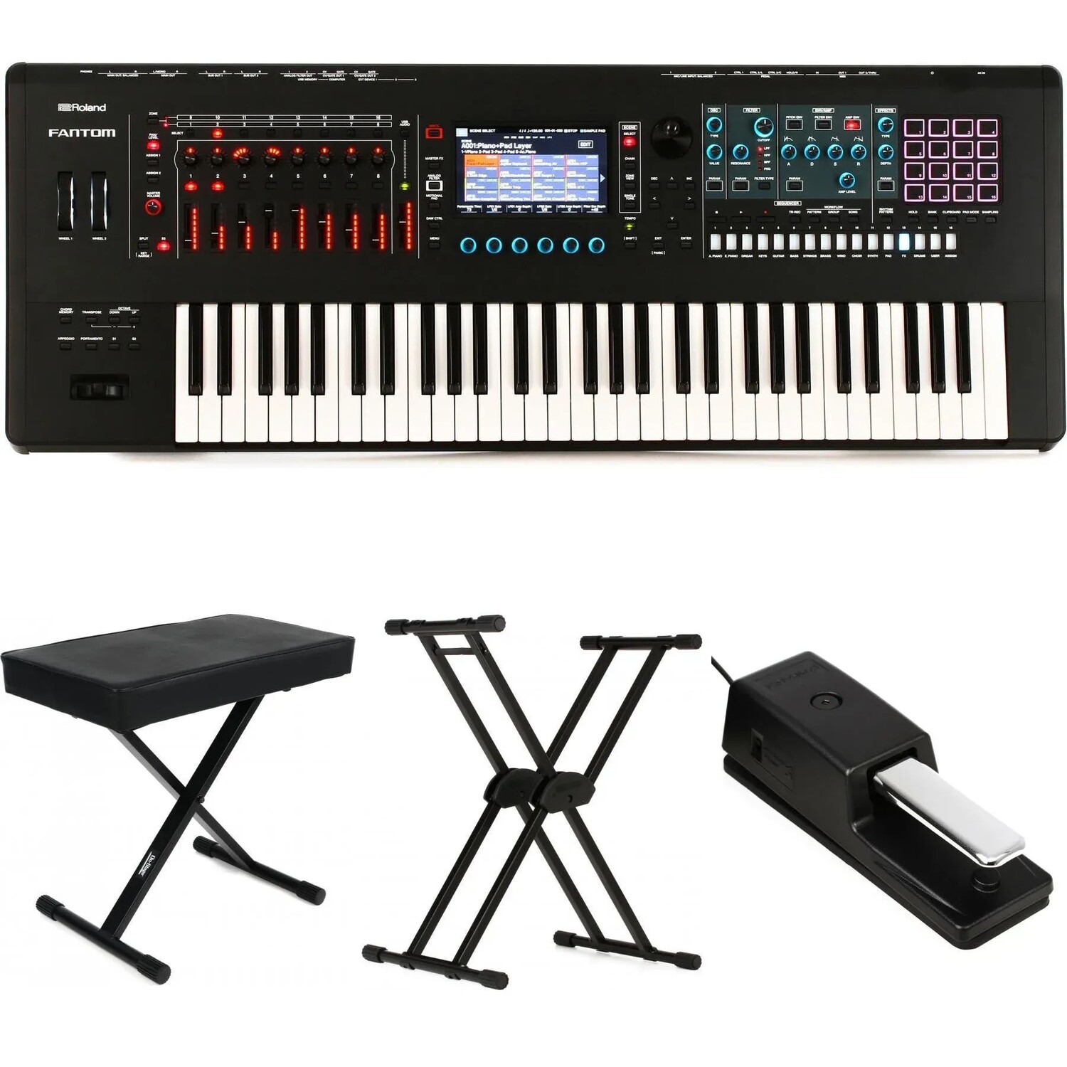 

Комплект клавишных инструментов для музыкальной рабочей станции Roland FANTOM-6