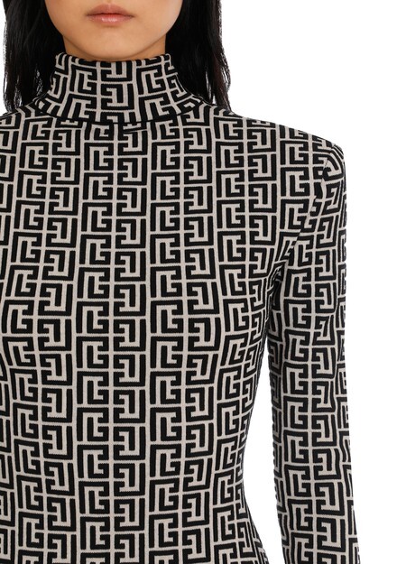 

Вязаный свитер с монограммой Balmain Balmain