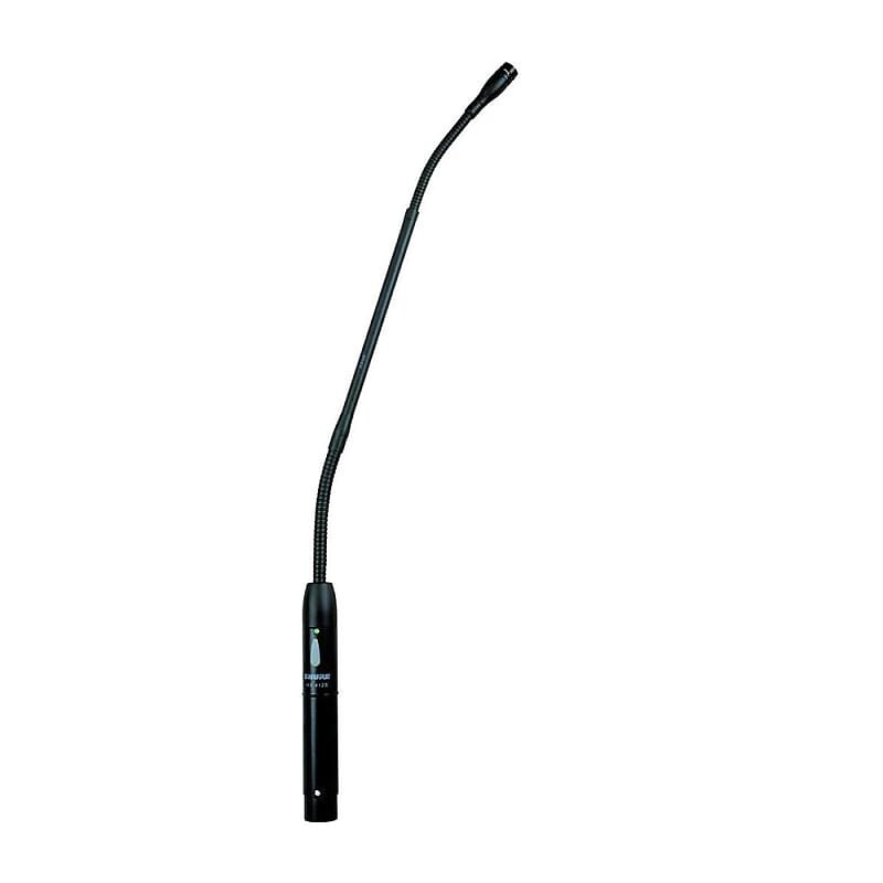 

Микрофон Shure MX412S/C 12" Microflex Gooseneck Cardioid Condenser Mic with Attached XLR Preamp, Mute Switch