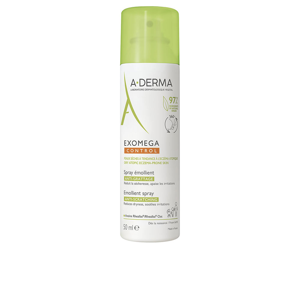 Увлажняющий крем для тела Exomega control spray emoliente A-derma, 50 мл гель для сухой кожи смягчающий a derma exomega control 500 мл