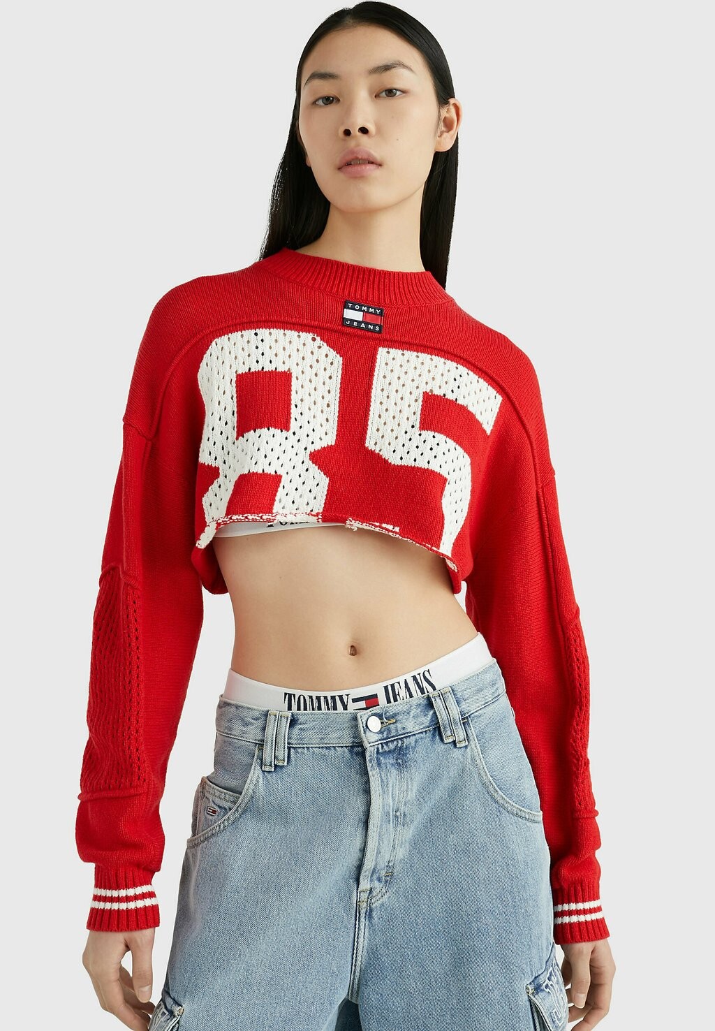 

Свитер Tommy Jeans, красный