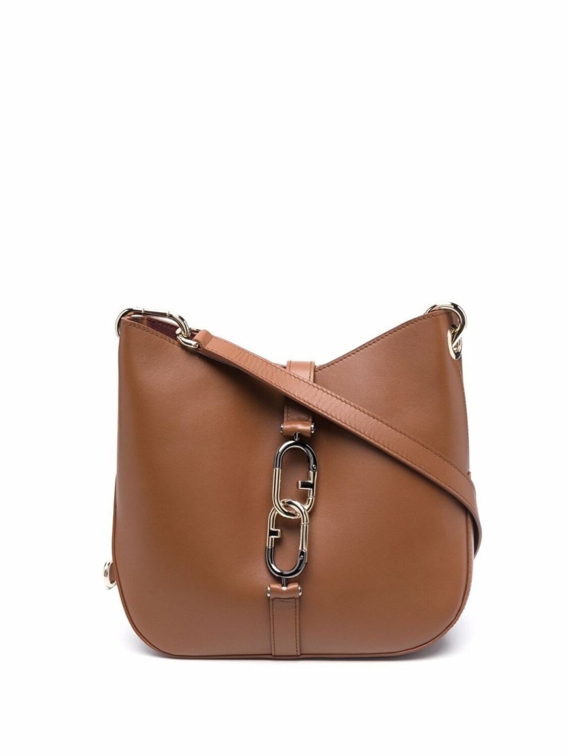 

Furla сумка на плечо с цепочкой, коричневый