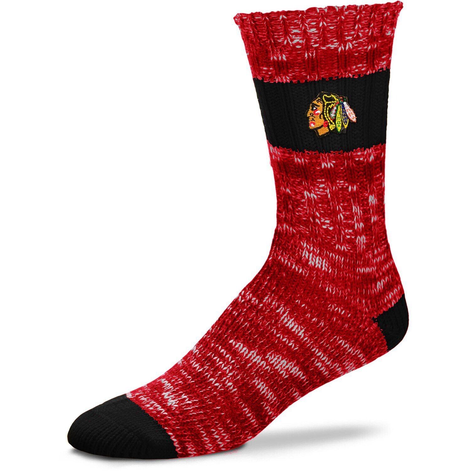 

Женские носки для босых ног Chicago Blackhawks Alpine Stripes Crew Socks