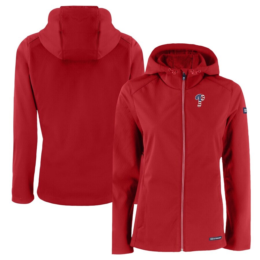 

Куртка Cutter & Buck Philadelphia Phillies, красный