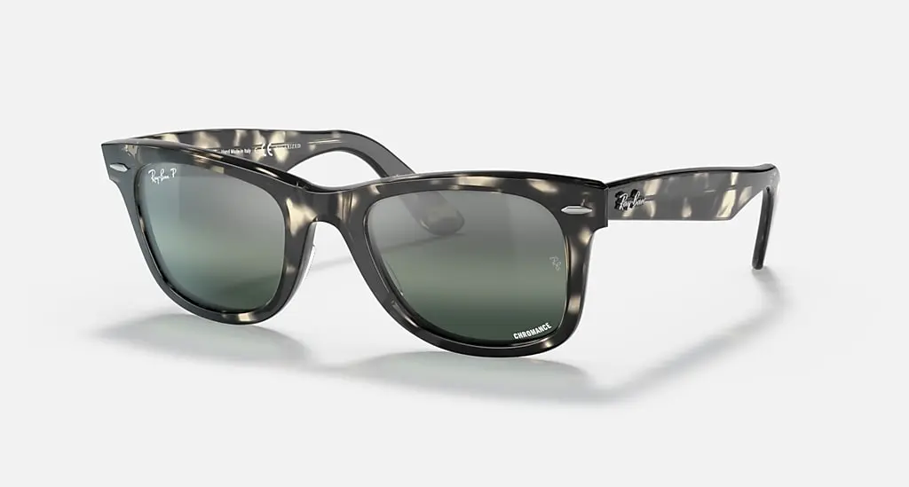 

Солнцезащитные очки Ray-Ban ORIGINAL WAYFARER CHROMANCE, серебристый/синий