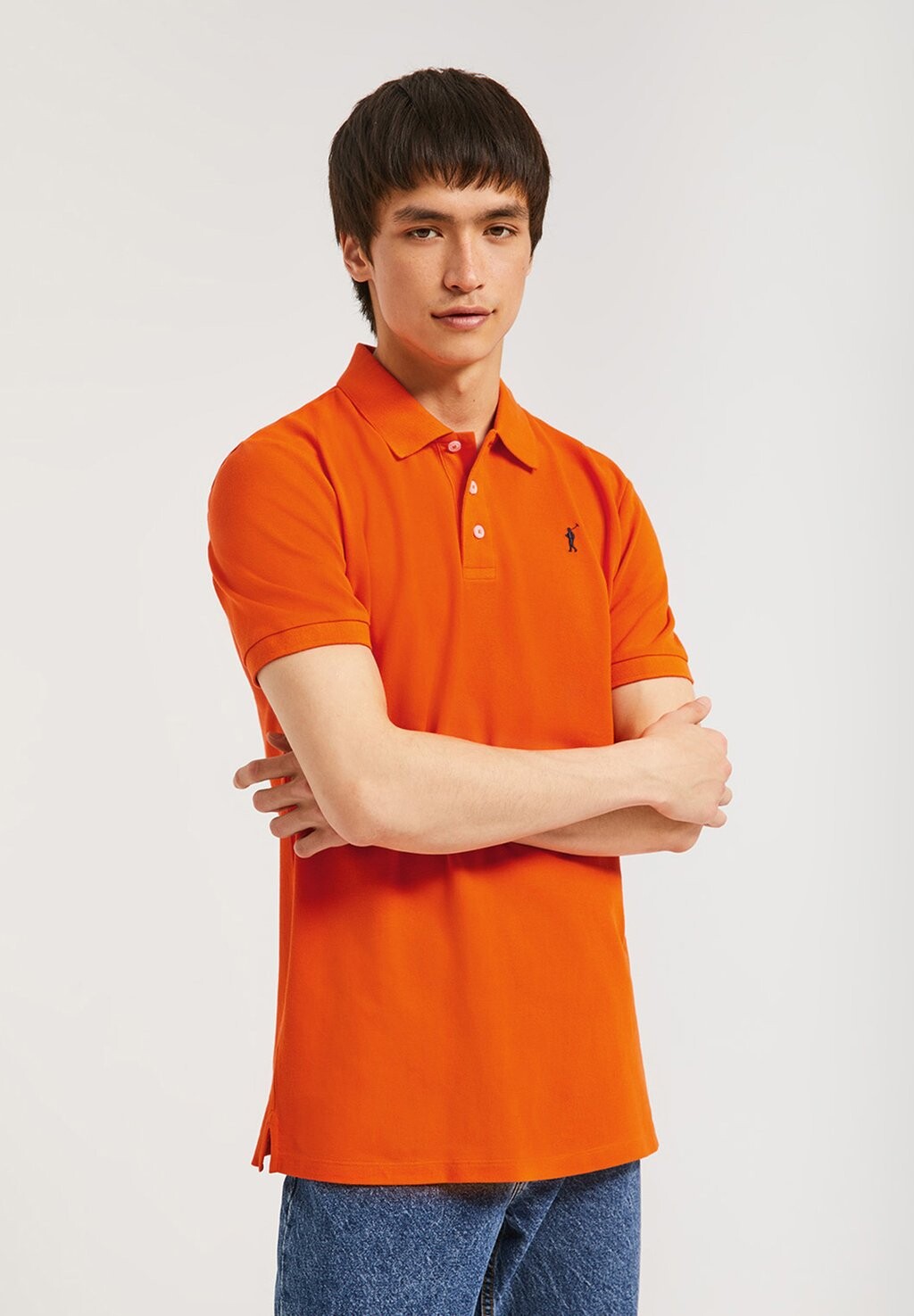 

Поло Regular Fit Ninogoal B P Mc Polo Club, цвет orange