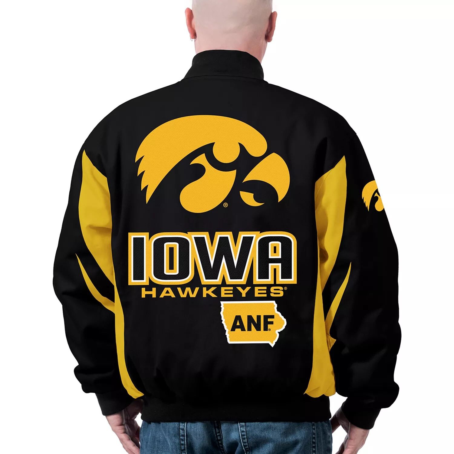 

Мужская саржевая куртка Iowa Hawkeyes Top Dog