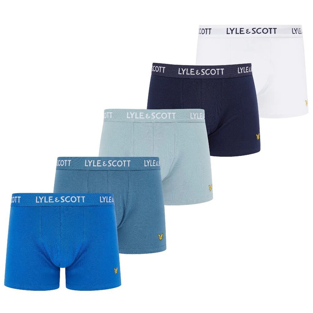 

Боксеры Lyle & Scott Miller 5 шт, разноцветный