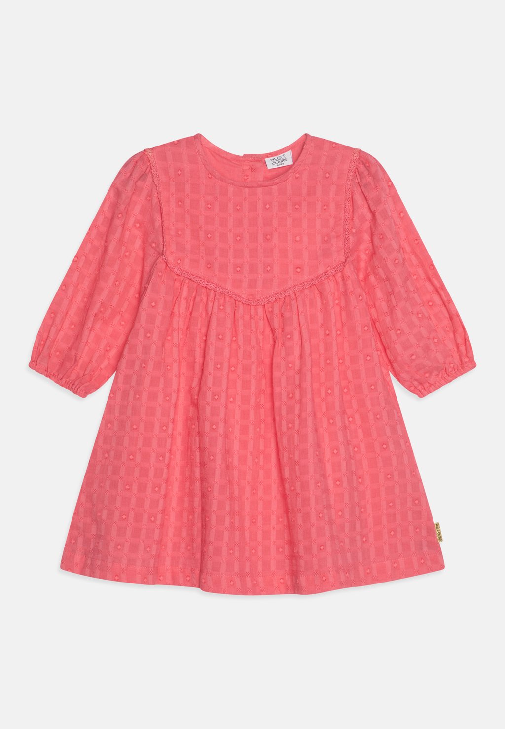 Элегантное платье Kitta Dress Hust & Claire, розовый кардиган hust