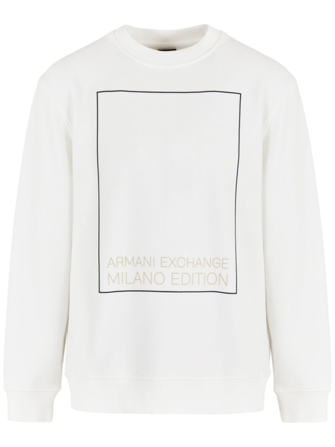 

Armani Exchange толстовка с логотипом, белый