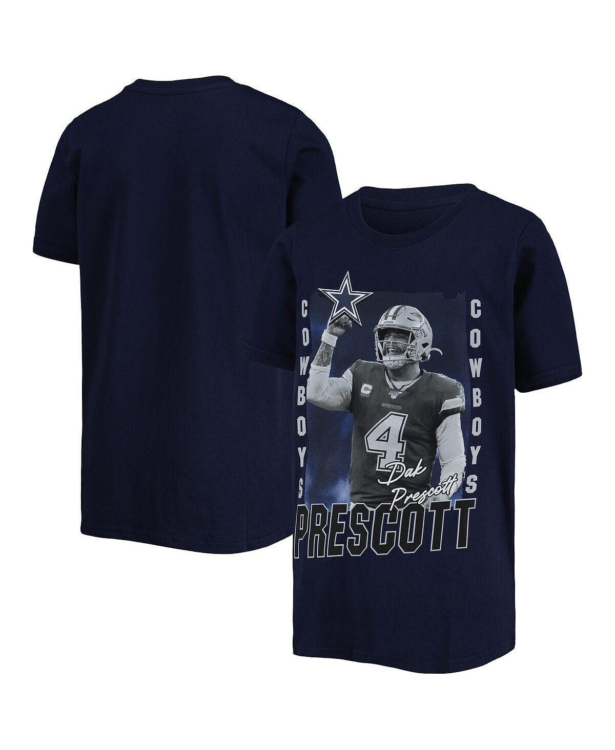 

Темно-синяя футболка Big Boys Dak Prescott Dallas Cowboys Play Action Outerstuff