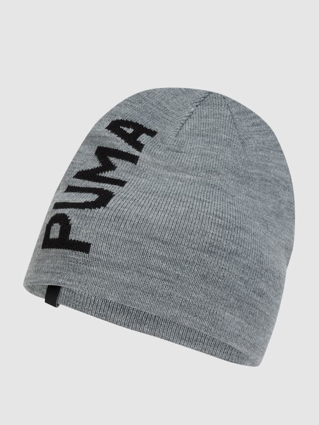 

Шарф со сплошным узором Puma, серый