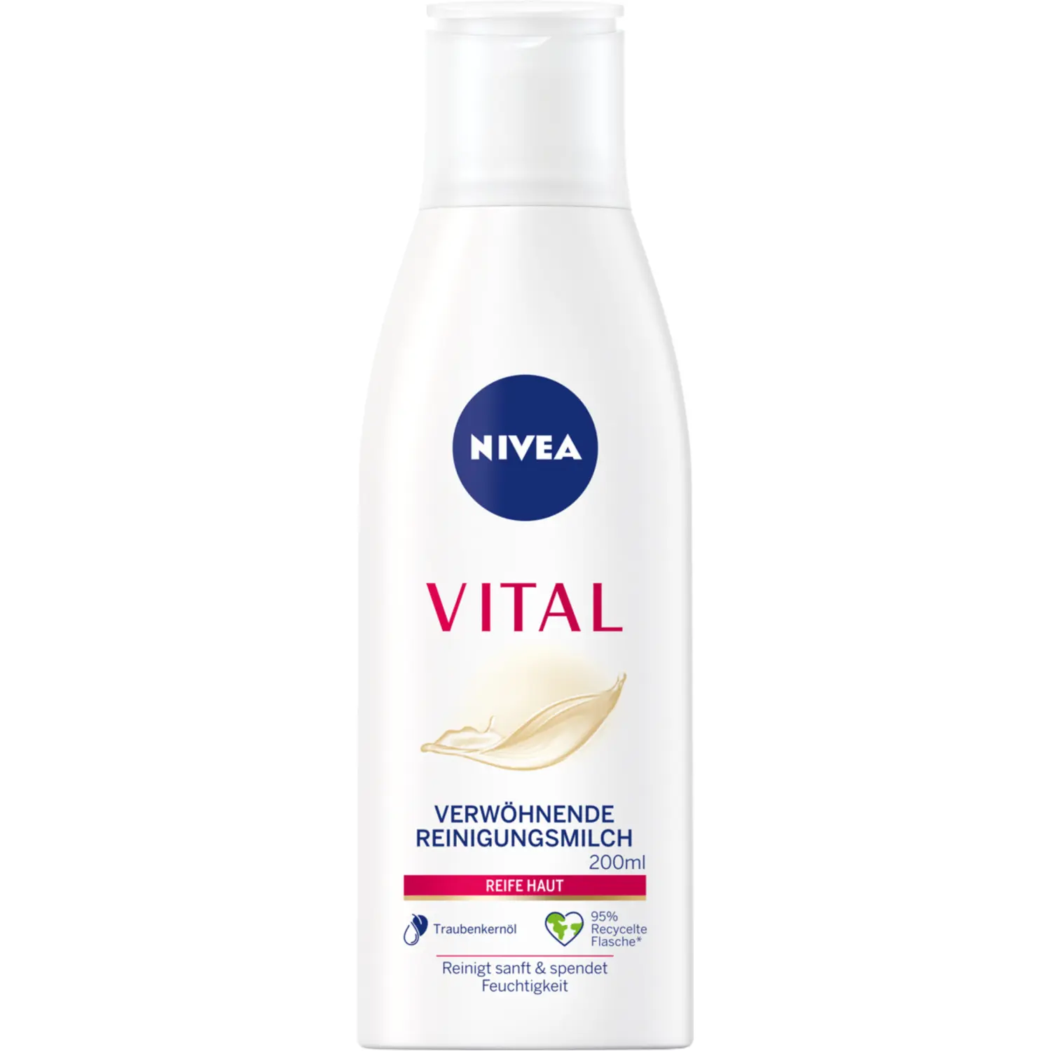 

Очищающее молочко для лица Nivea Vital, 200 мл
