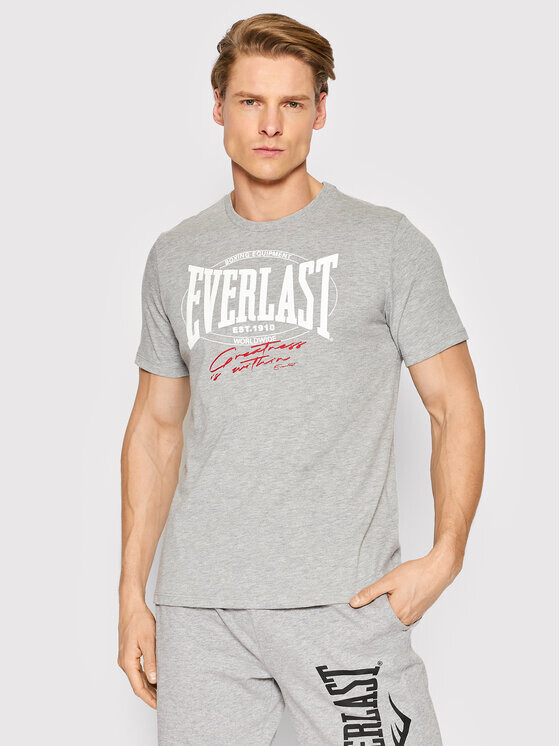 

Футболка стандартного кроя Everlast, серый