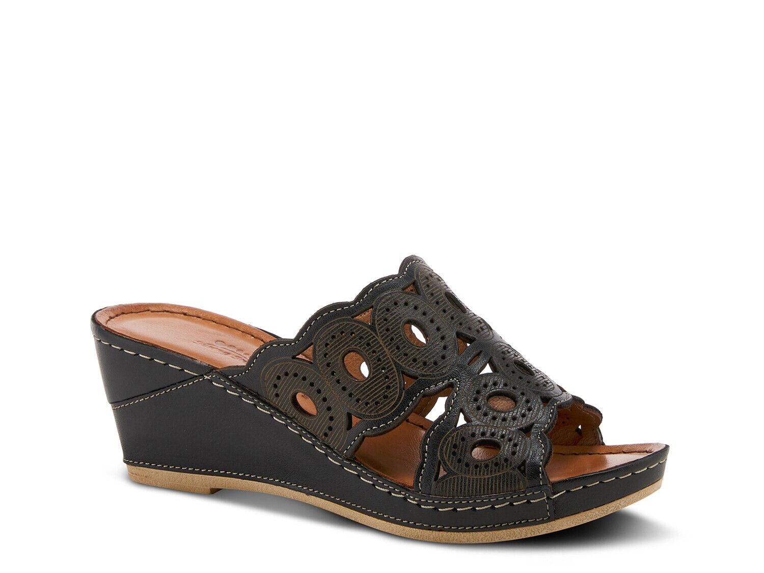 

Сандалии на танкетке Spring Step Labarnas, черный