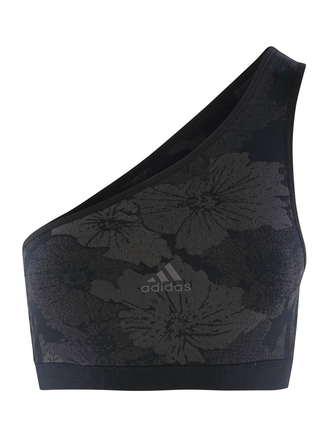 цена Бюстье adidas ASYMETRIC BRALETTE, черный