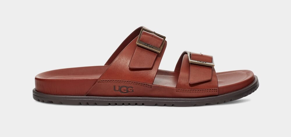 

Сандалии Wainscott Buckle Slide UGG, коричневый