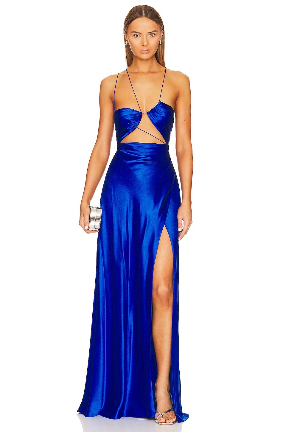 

Платье The Sei Asymmetrical Strappy Gown, цвет Sapphire