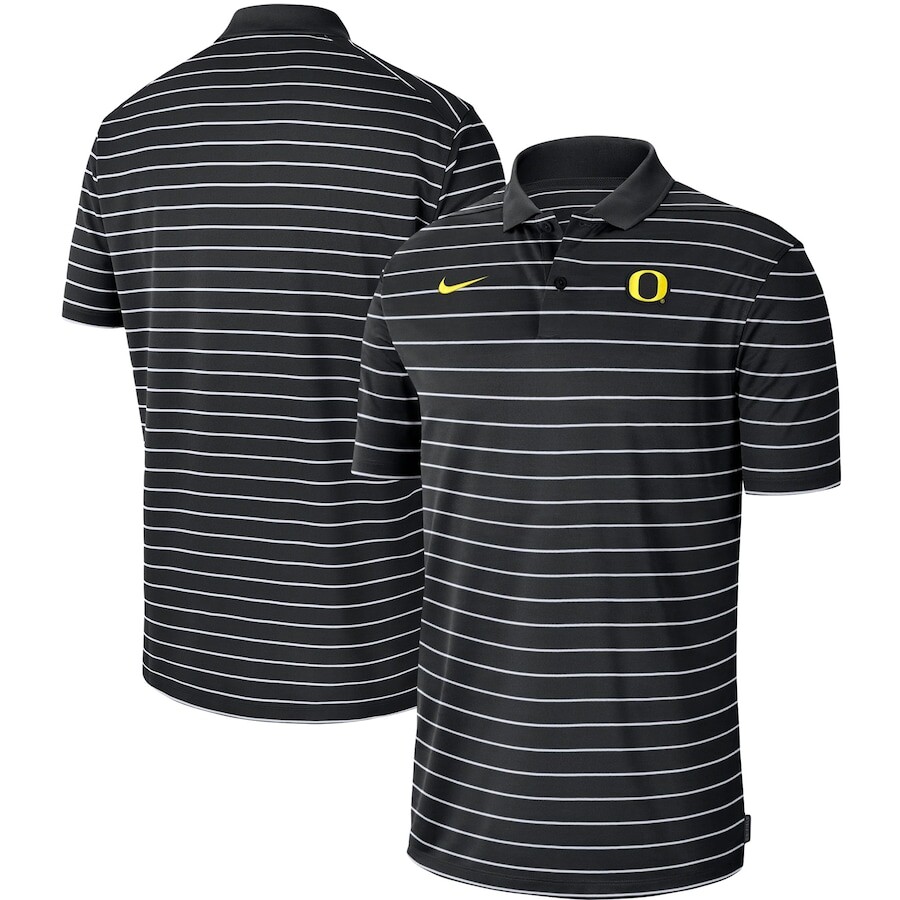 

Поло с коротким рукавом Nike Oregon Ducks, черный