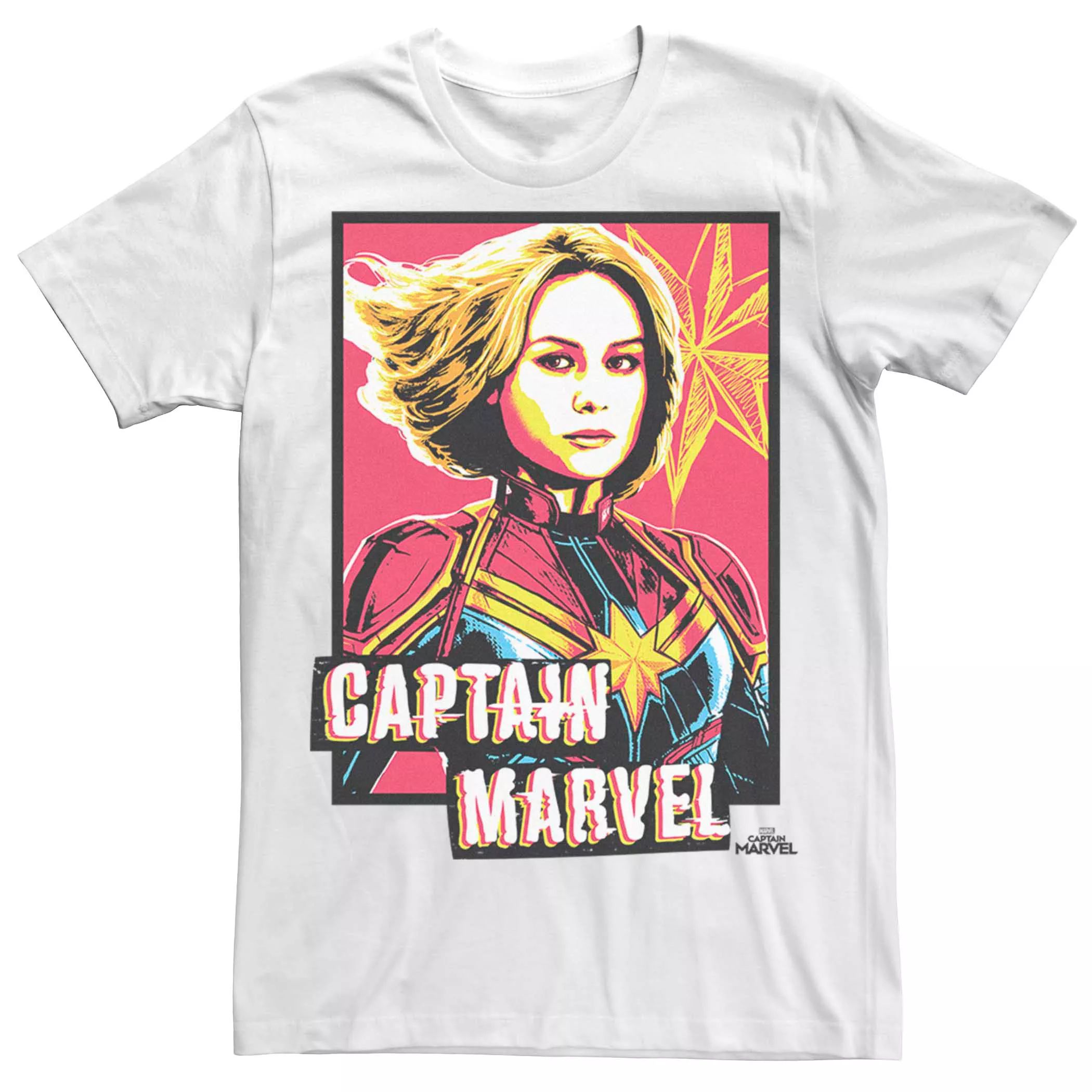 

Мужская футболка Marvel Captain Marvel Artsy Portrait Licensed Character