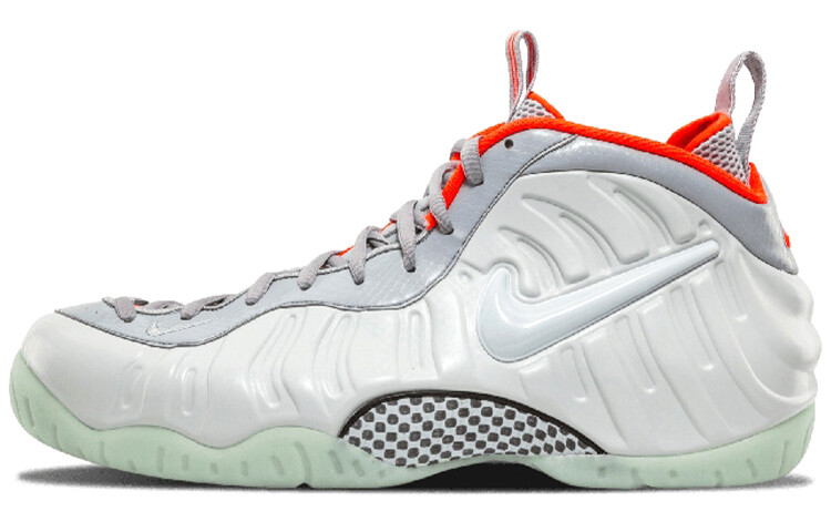 

Унисекс Nike Foamposite Pro Винтажные баскетбольные кроссовки Pure Platinum/Wolf Grey/Bright Crimson