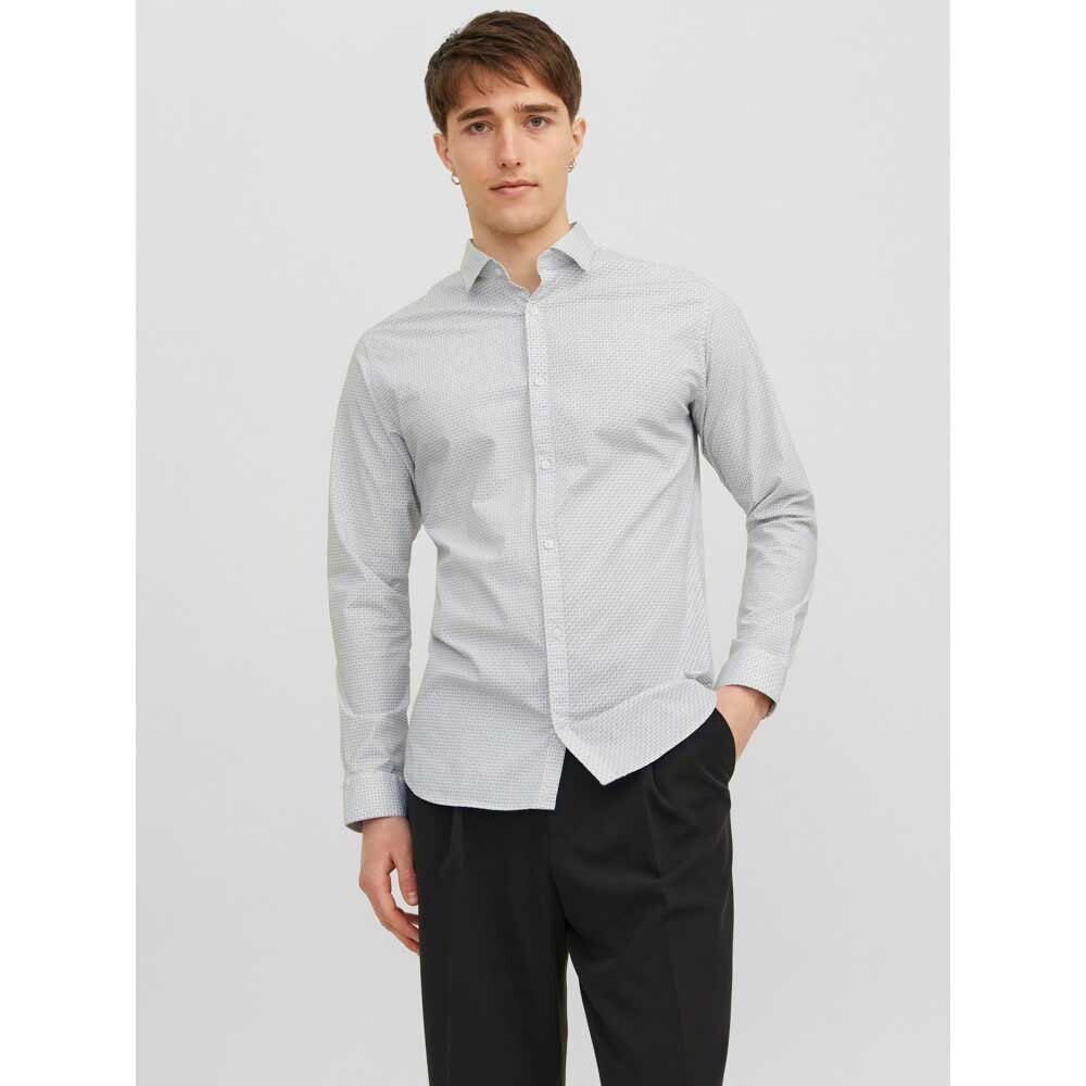 

Рубашка с длинным рукавом Jack & Jones Blablackpool Stretch, серый