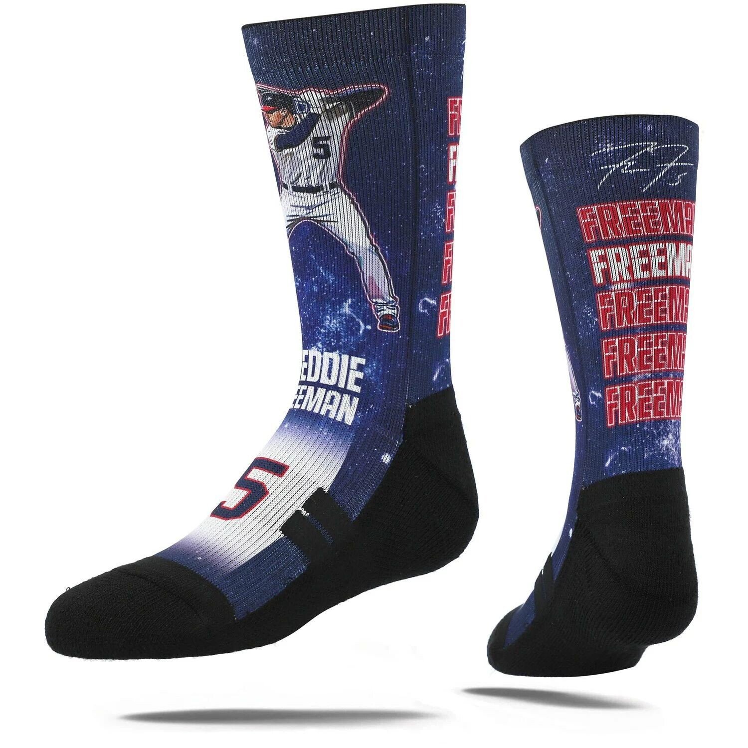 

Молодежные носки Strideline Freddie Freeman Atlanta Braves Galaxy Crew Unbranded