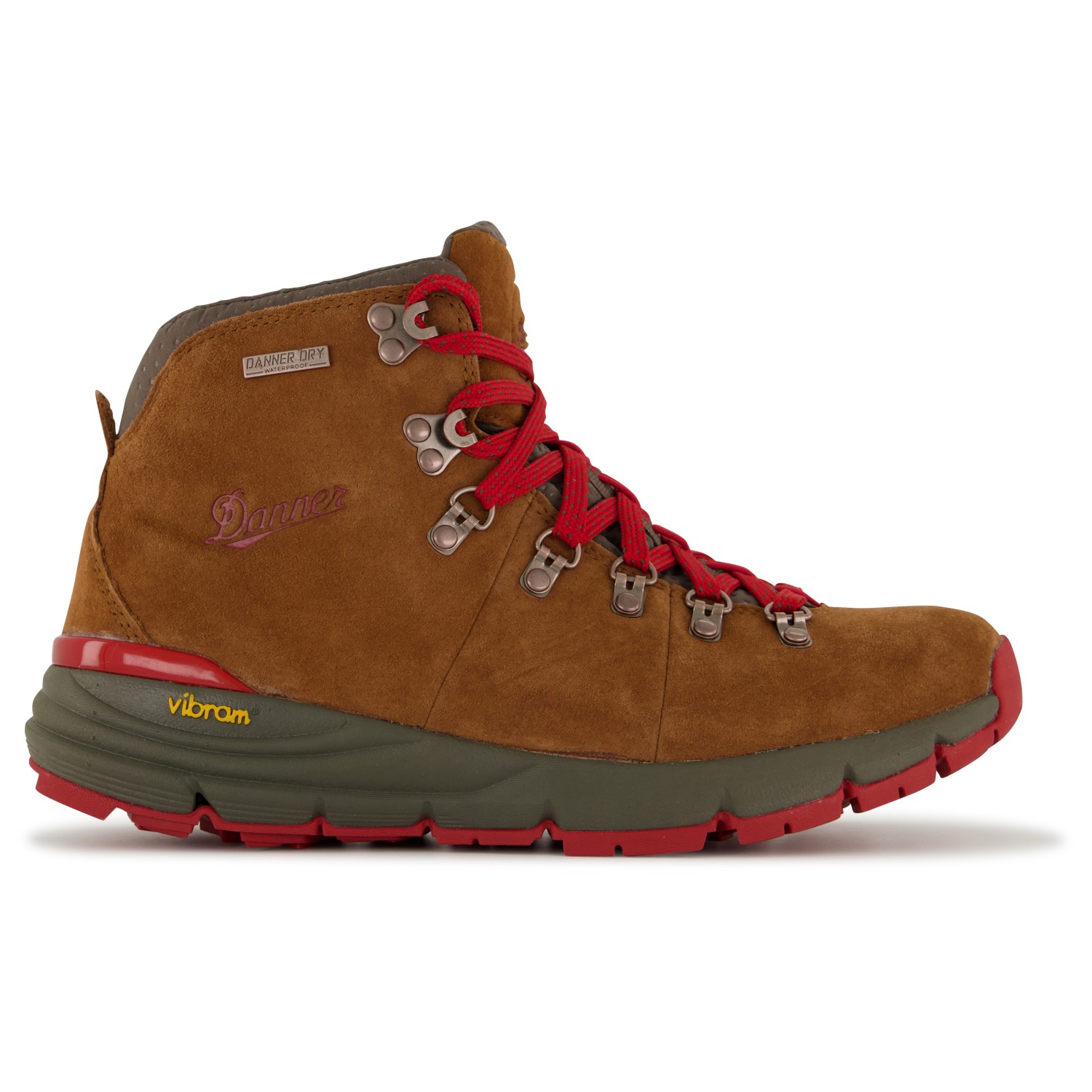 Ботинки для прогулки Danner Women's Mountain 600 4 5'', цвет Brown/Red