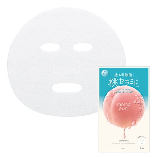 

Увлажняющая гелевая маска для лица, 22 мл BCL, Momopuri Jelly Mask