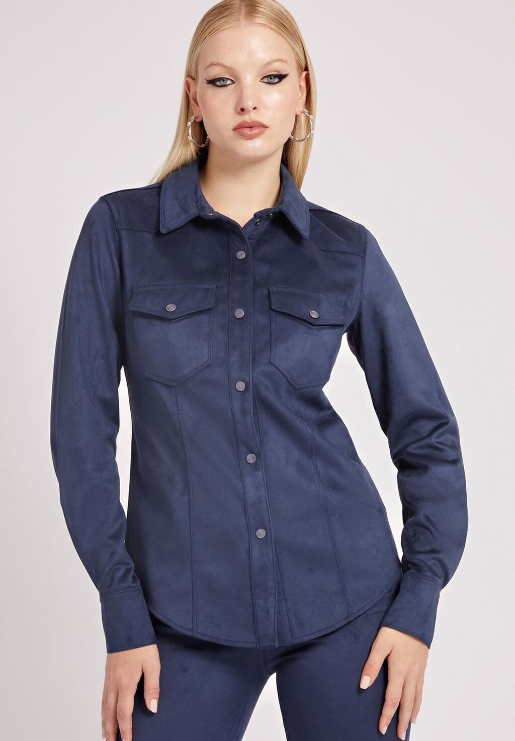 

Рубашка Guess, синий