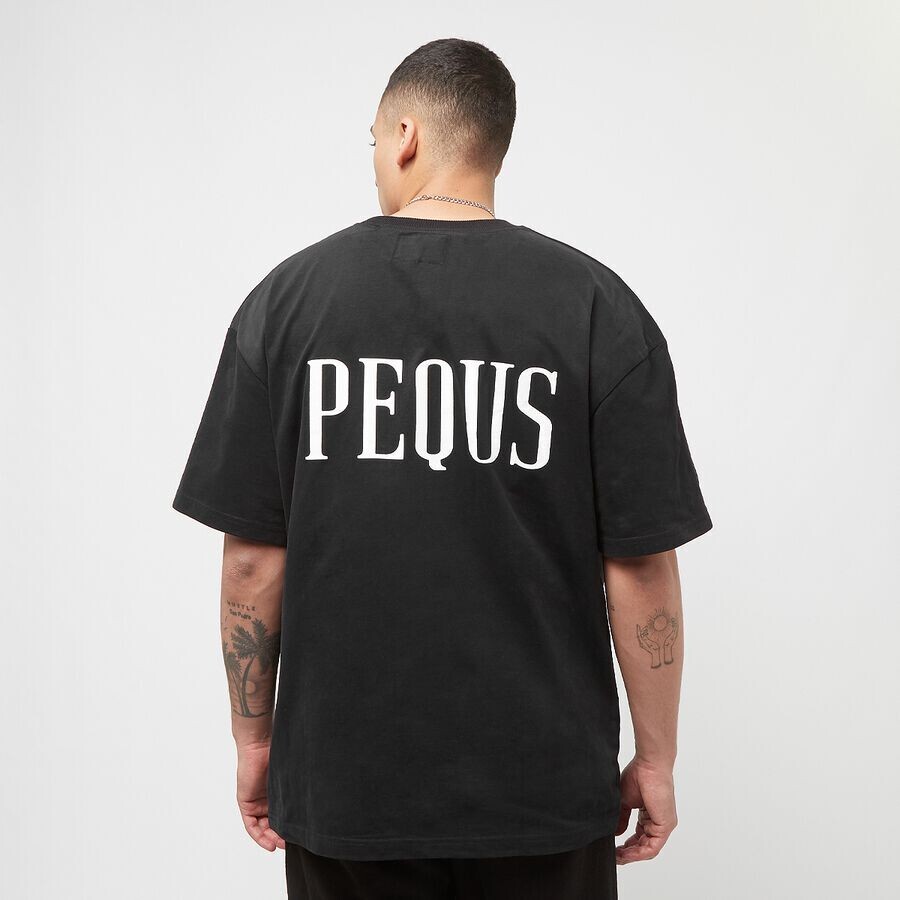 

футболка с мифическим логотипом Pequs, цвет Black