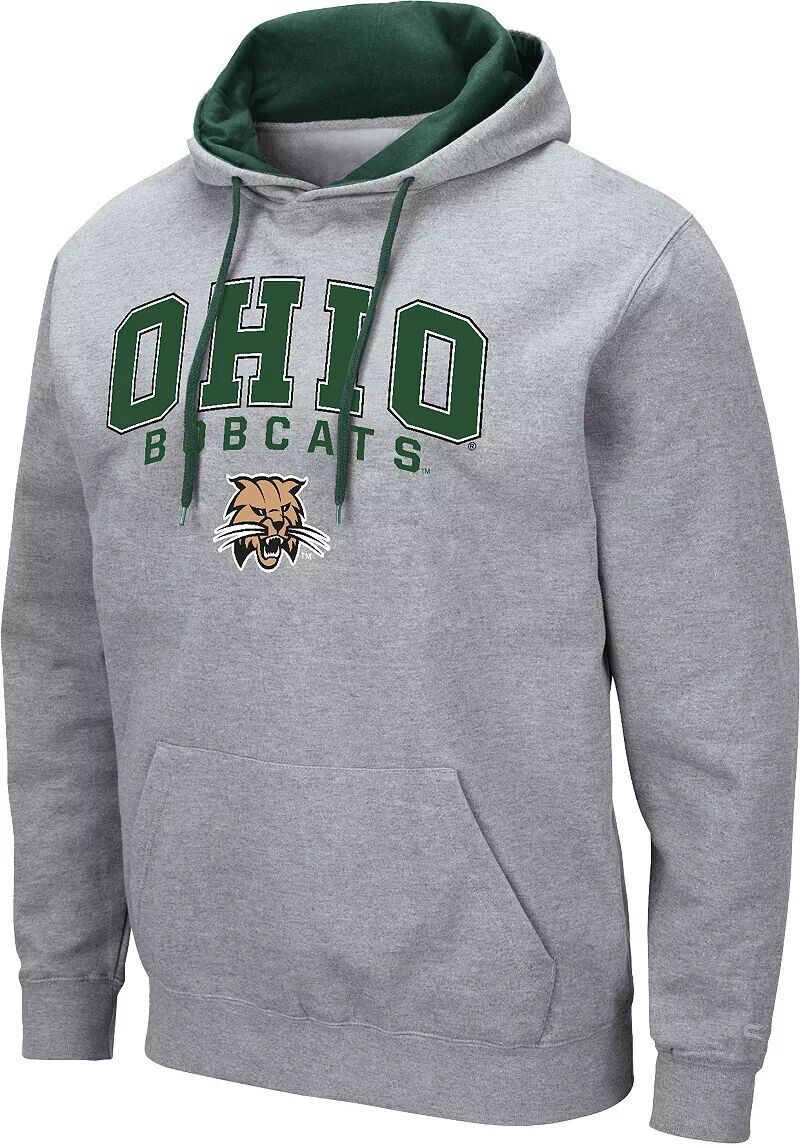 

Colosseum Мужская серая толстовка Ohio Bobcats