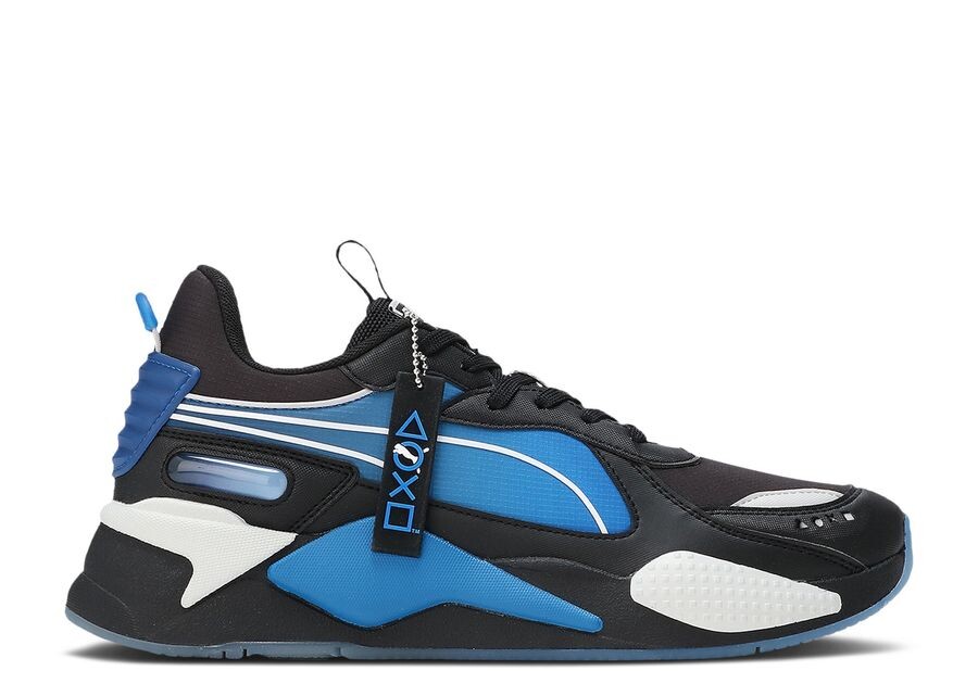 

Кроссовки Puma Playstation X Rs-X 'Black Team Royal', черный