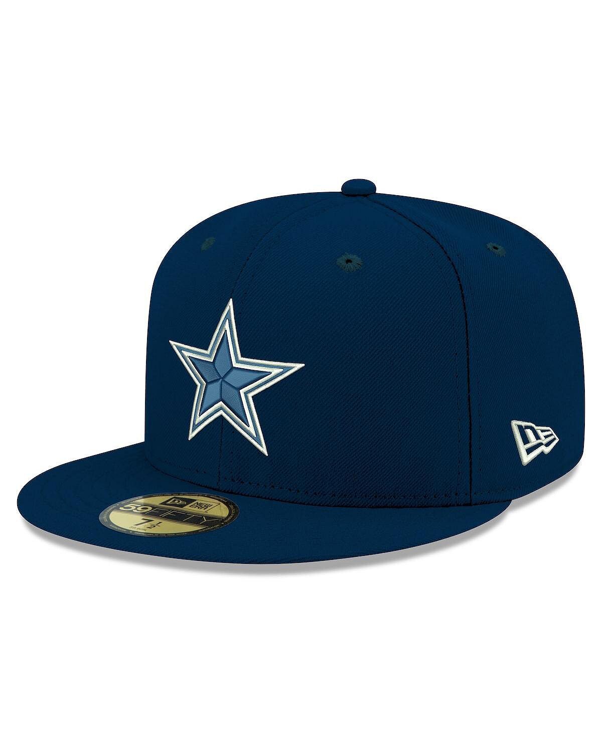 

Мужская темно-синяя приталенная шляпа Dallas Cowboys Patch Up 59FIFTY New Era